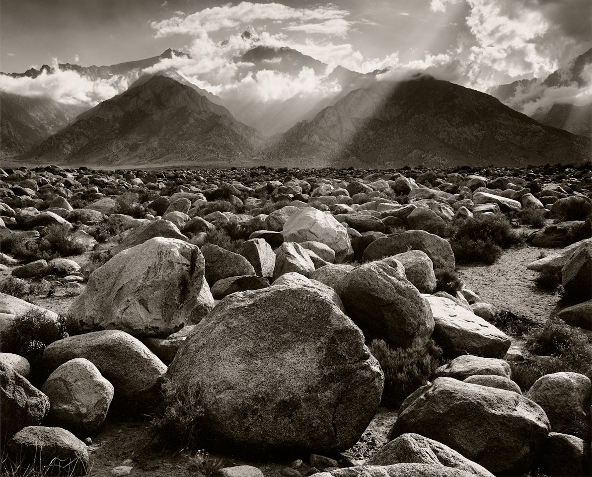 Mt. Williamson, Sierra Nevada, California by Ansel Adams