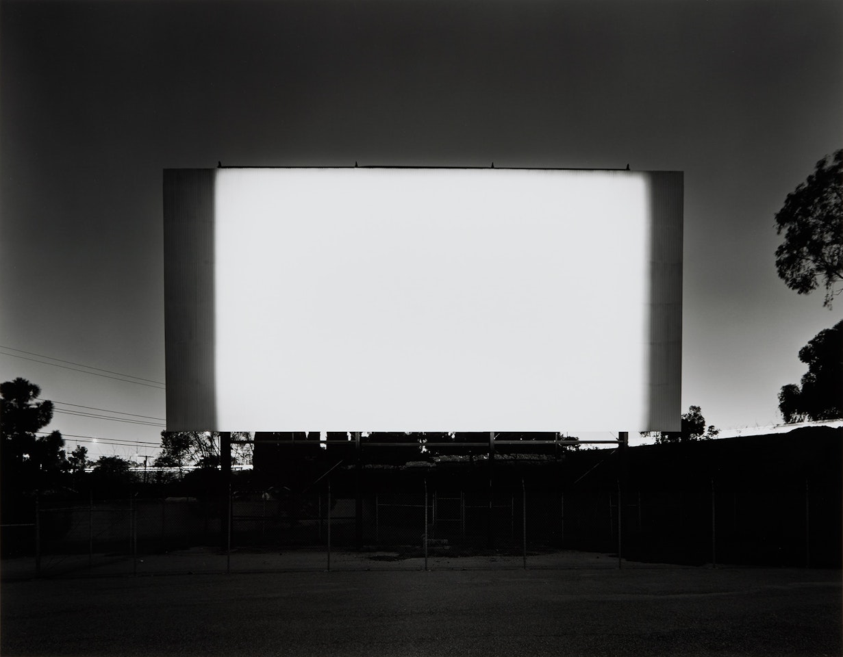 Hi-Way 39 Drive-in Orange by Hiroshi Sugimoto