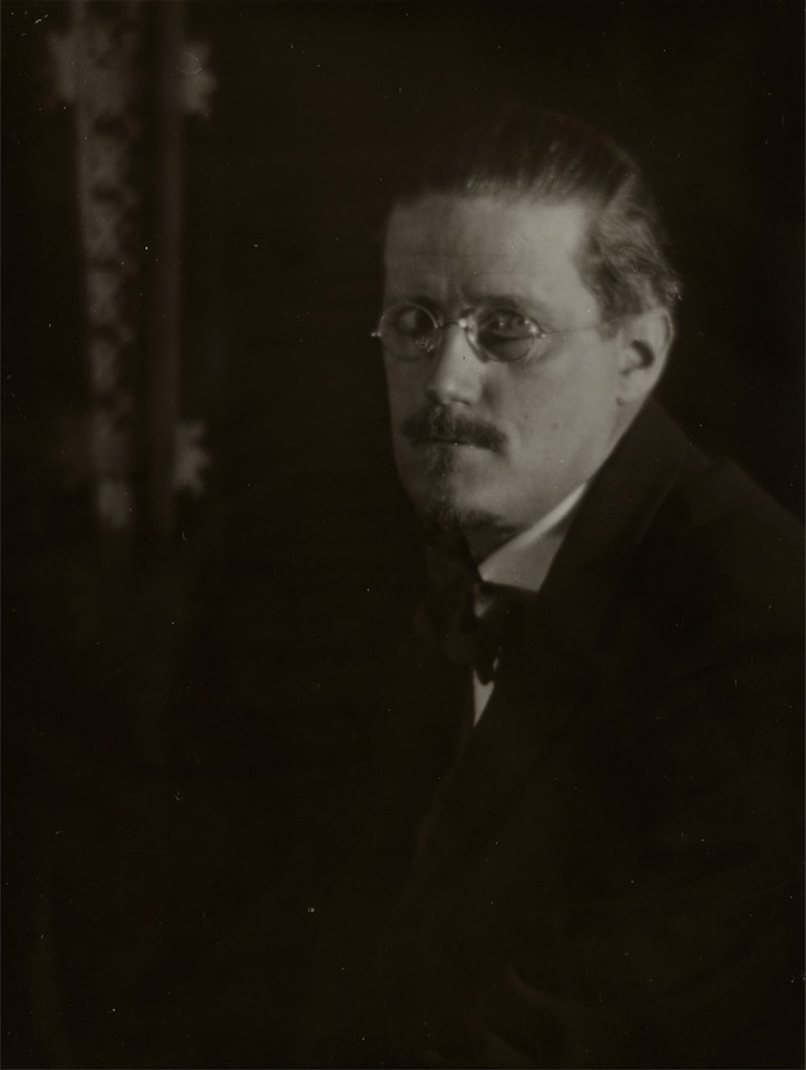 James Joyce by Man Ray