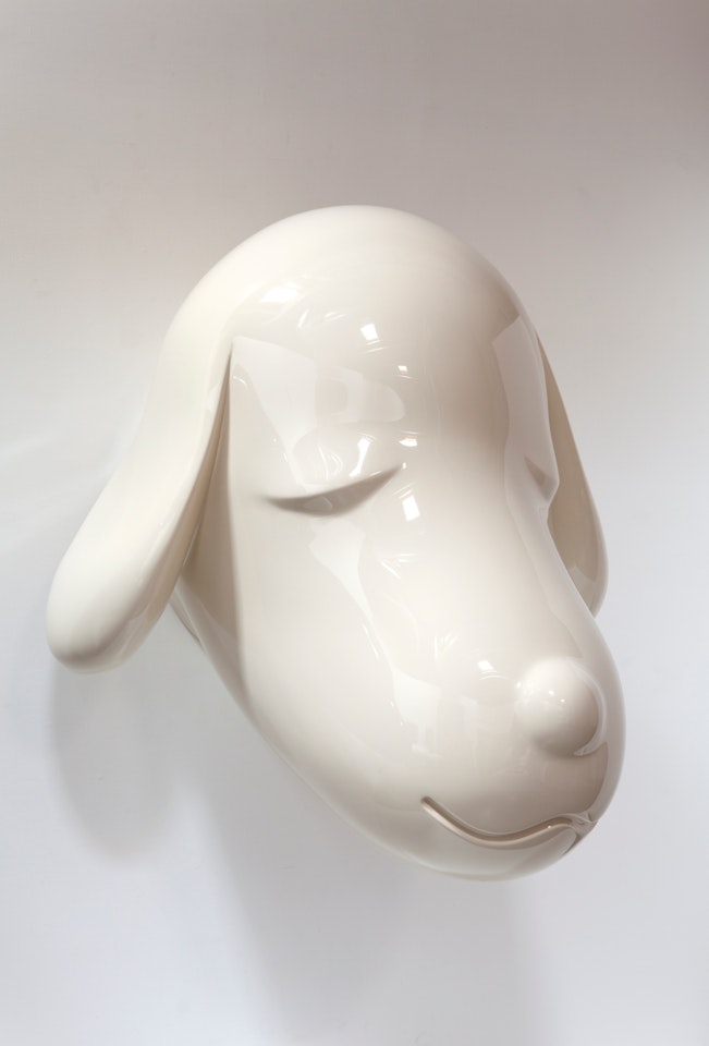 Big Pup Head by Yoshitomo Nara