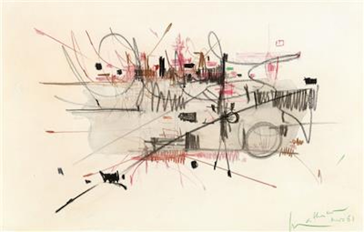 Ohne Titel by Georges Mathieu