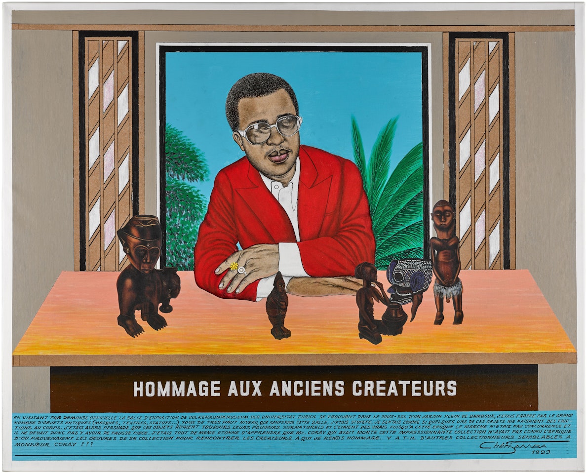 Hommage aux anciens créateurs by Chéri Samba