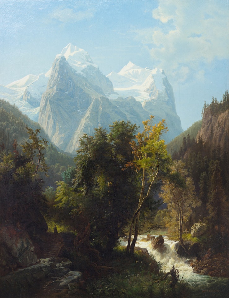 The Rosenlaui Valley, Switzerland by William Trost Richards