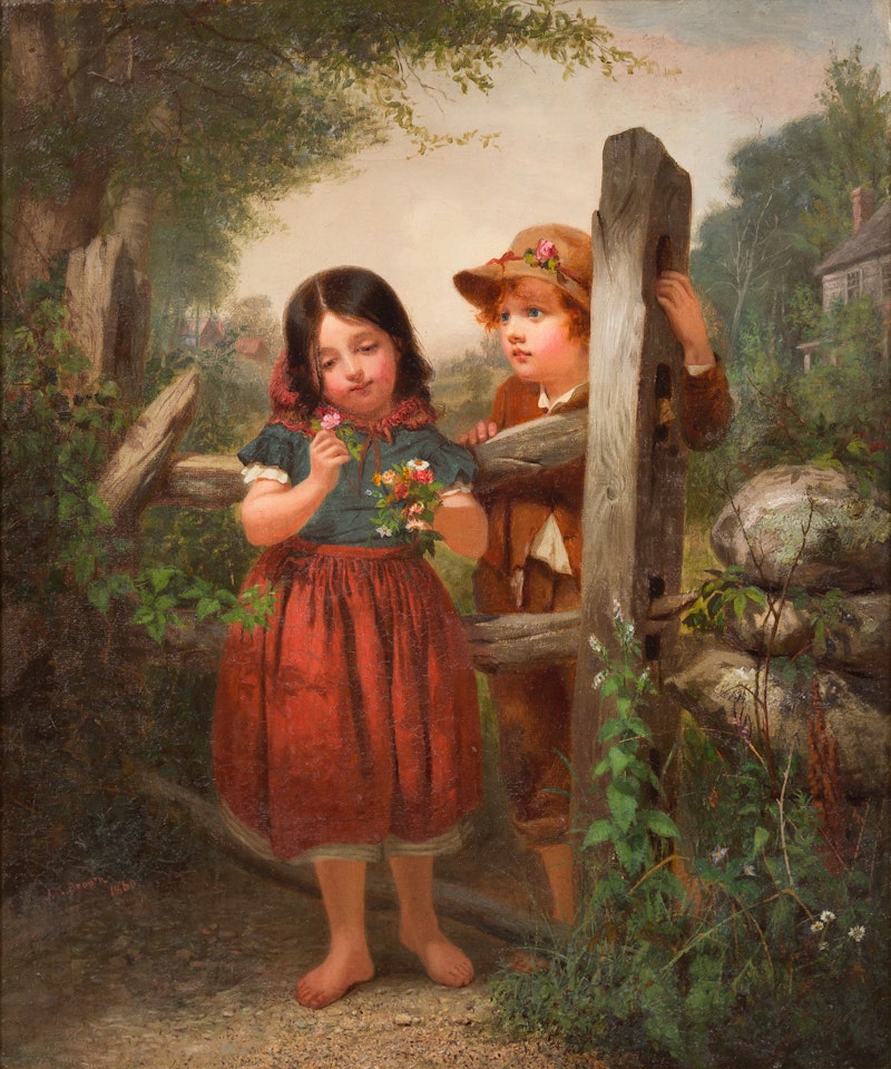 The Bouquet by John George Brown
