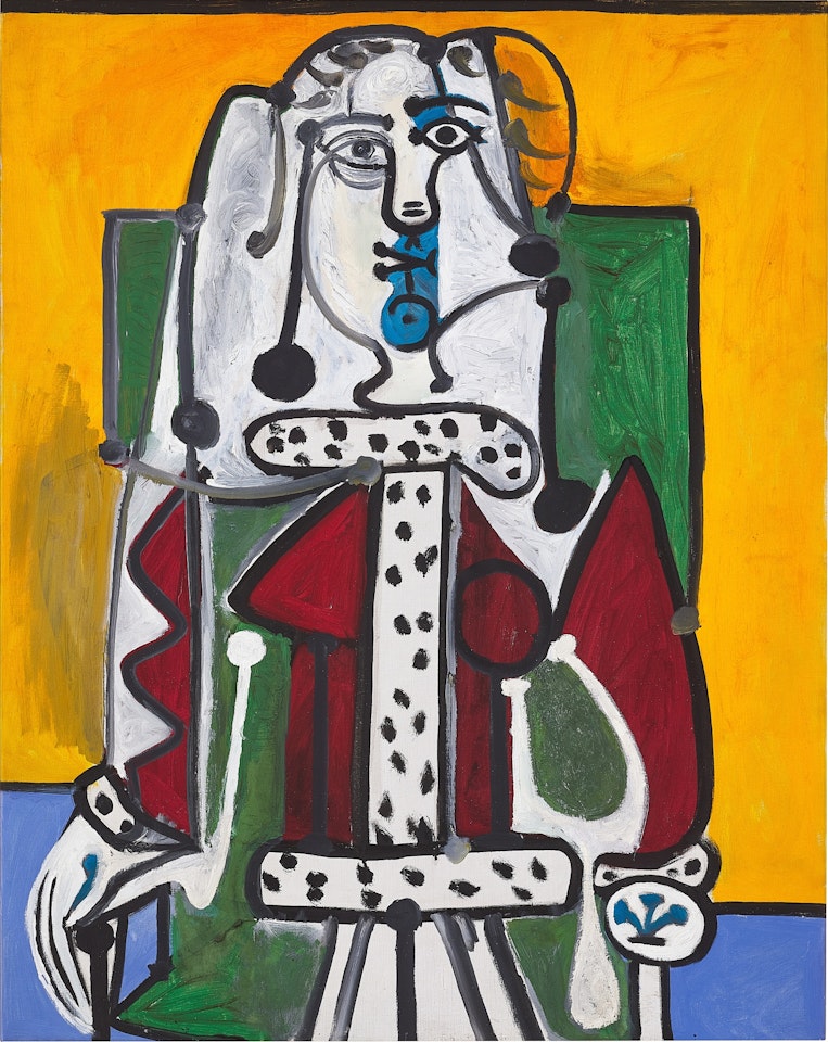 Femme dans un fauteuil by Pablo Picasso