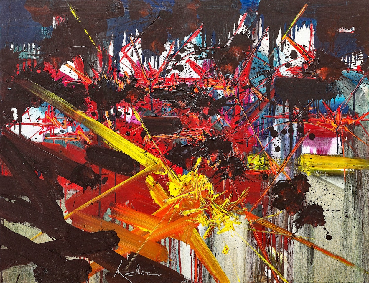 Mensonges promis by Georges Mathieu