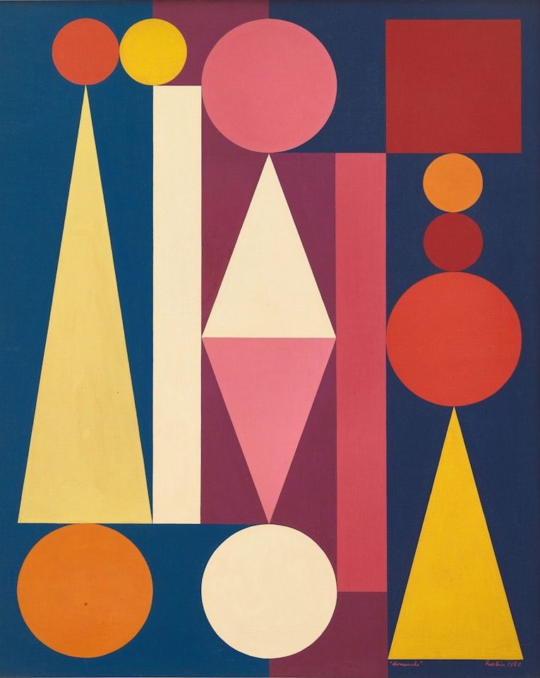 Dimanche I  by Auguste Herbin
