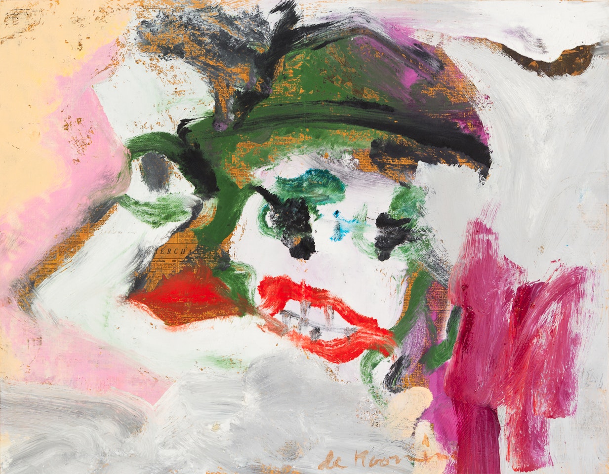 Untitled (New York Times May 21, 1976) by Willem de Kooning
