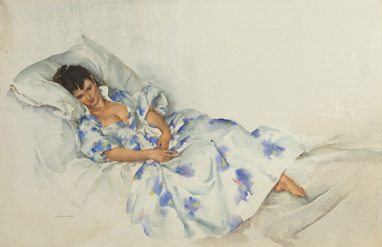 Lucrezia by William Russell Flint