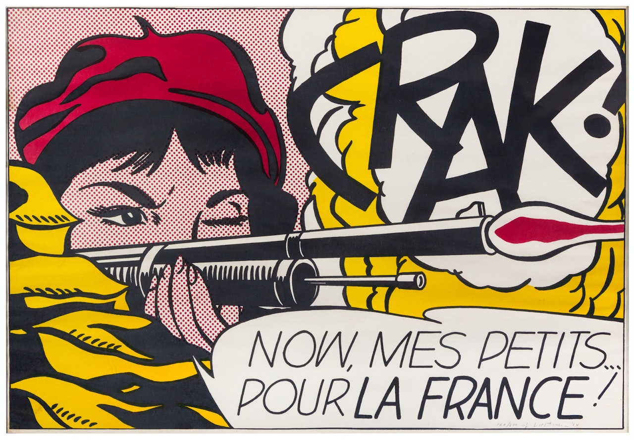 Crak! by Roy Lichtenstein