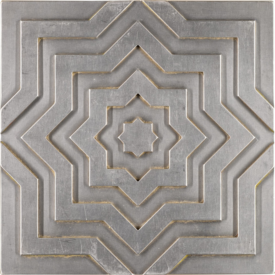 Nine pointed star by Sol LeWitt