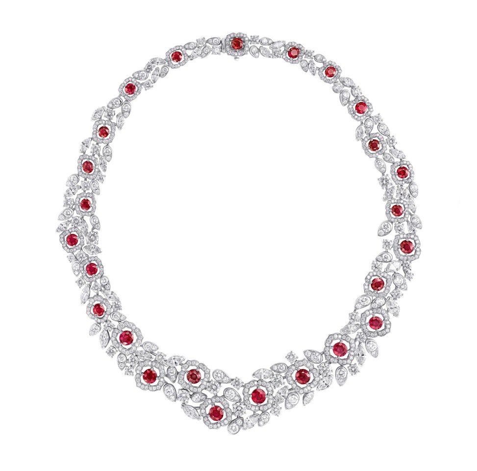 Graff | Ruby and Diamond Necklace by Graff