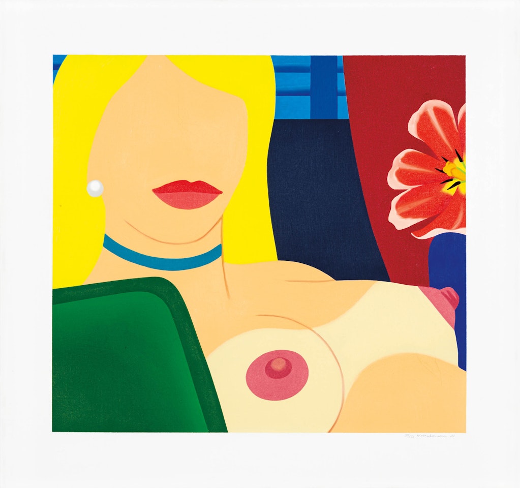 Nude Painting Print by Tom Wesselmann