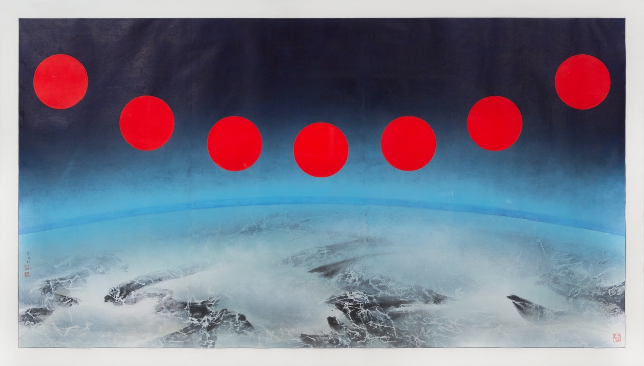 The Universe is in My Heart by Liu Kuo-Sung (Liu Guosong)