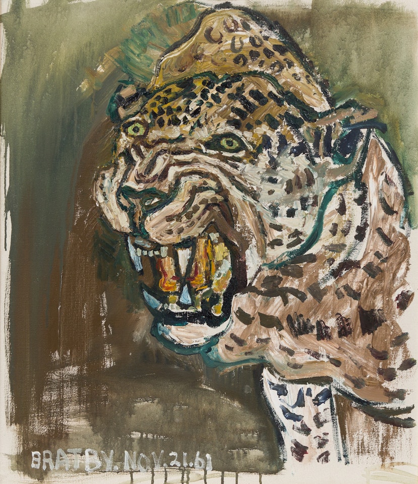 Leopard Small by John Bratby
