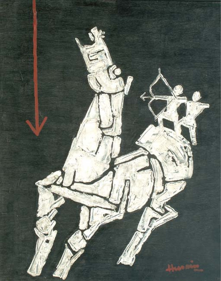 Horse by M.F. Husain