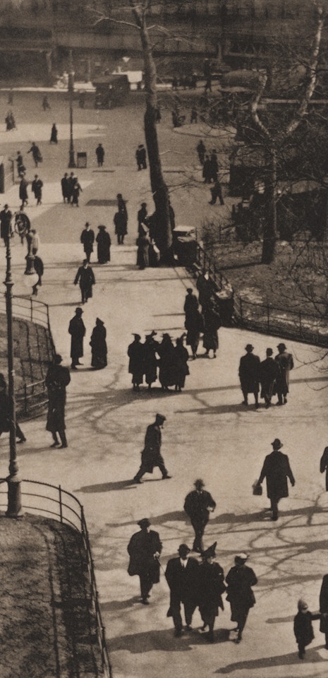 New York (Sidewalks), from Camera Work, October by Paul Strand