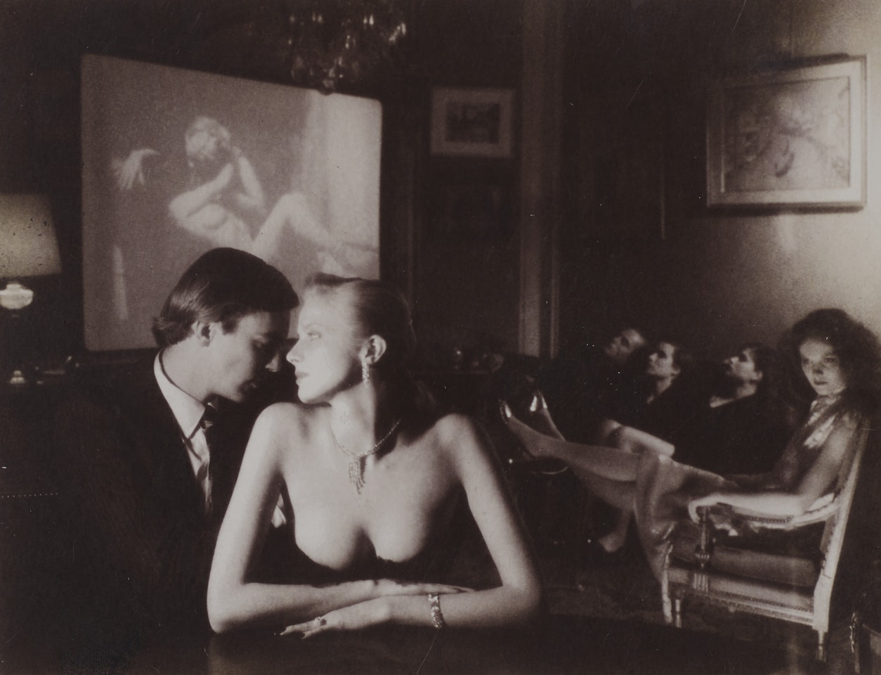 Fashion study by Helmut Newton