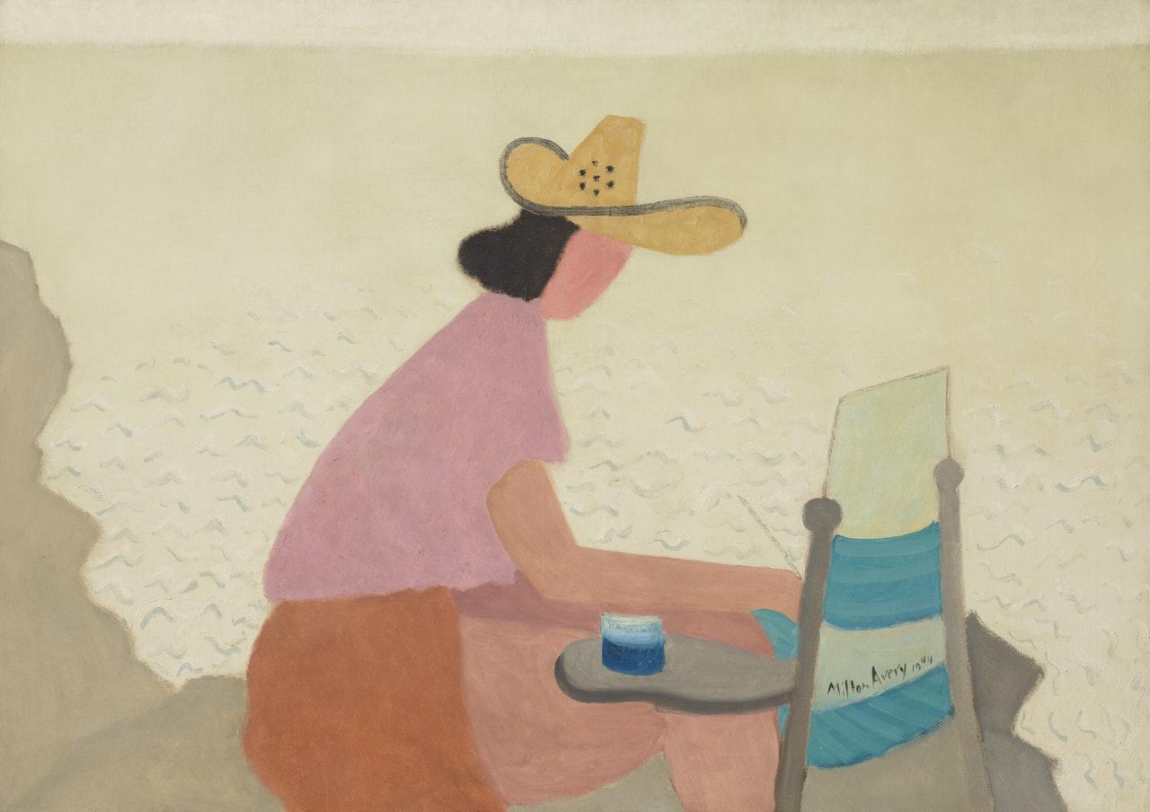 Woman by the Sea by Milton Avery