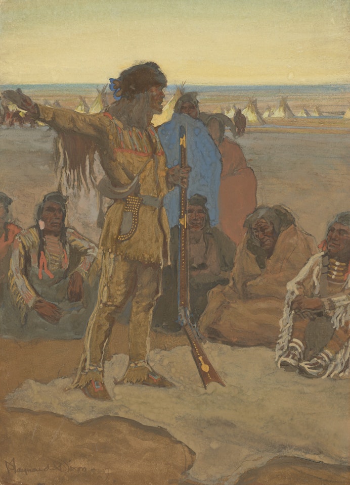 The Liar by Maynard Dixon