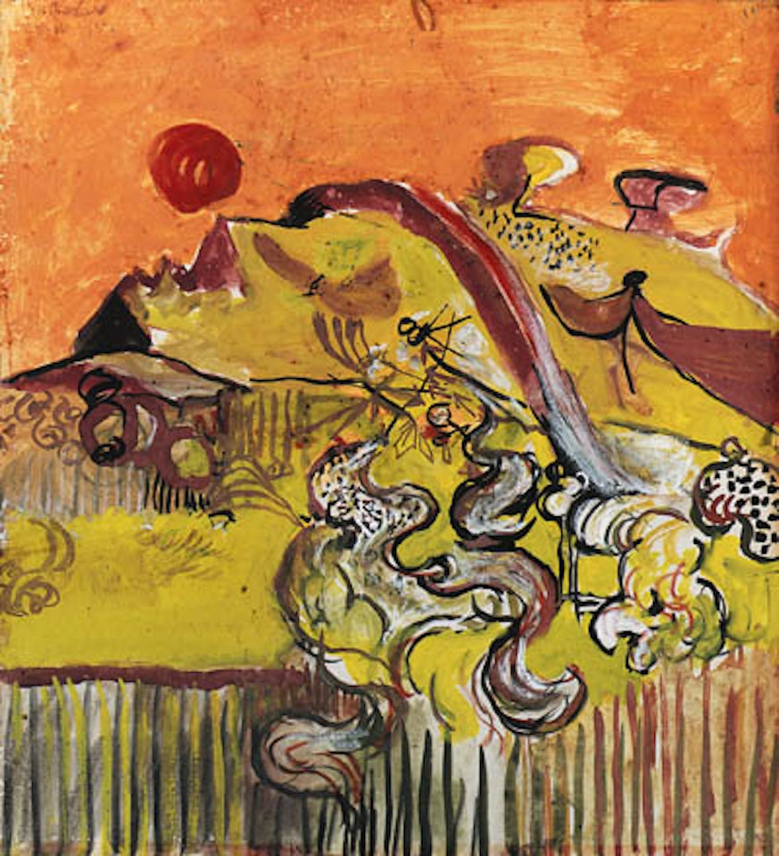 Rocky landscape by Graham Sutherland