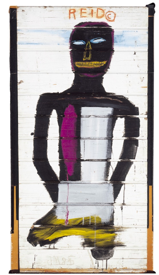 Portrait of Reid Stowe by Jean-Michel Basquiat