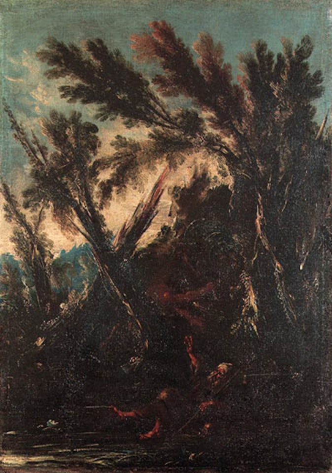 Penitent Magdalen. Temptation of St. Anthony by Alessandro Magnasco
