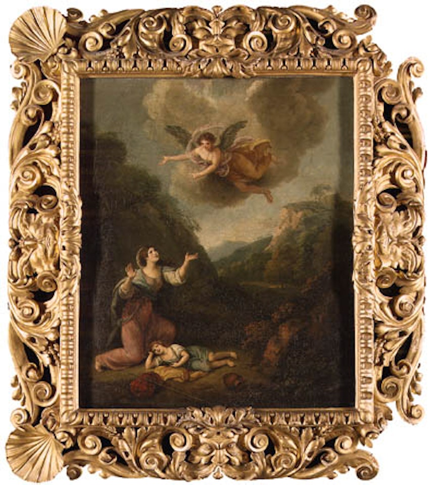 Angel appearing to Hagar and Ishmael by Francesco Zuccarelli