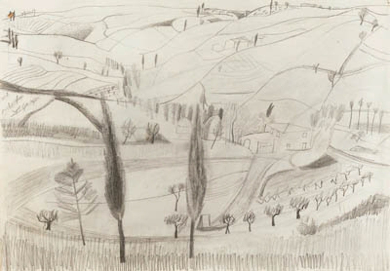 La Buca, Tuscany by Ben Nicholson, O.M.