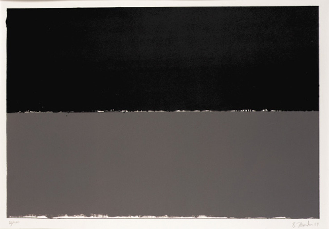Gulf, from New York ten - Lewison 16 by Brice Marden