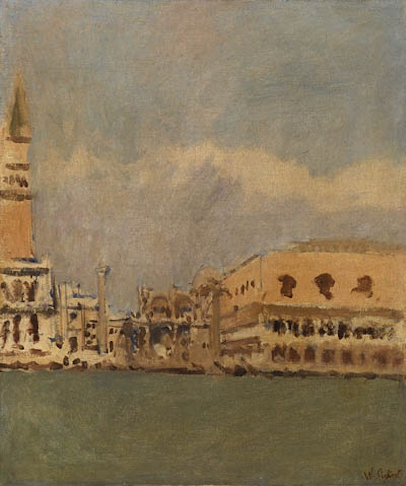 The Doge's Palace and Campanile, Venice by Walter Richard Sickert