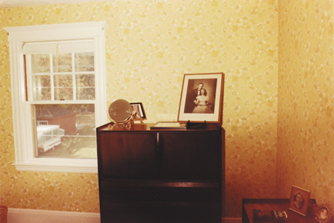 The parents wedding photo, Swampscott, Ma 1985 by Nan Goldin