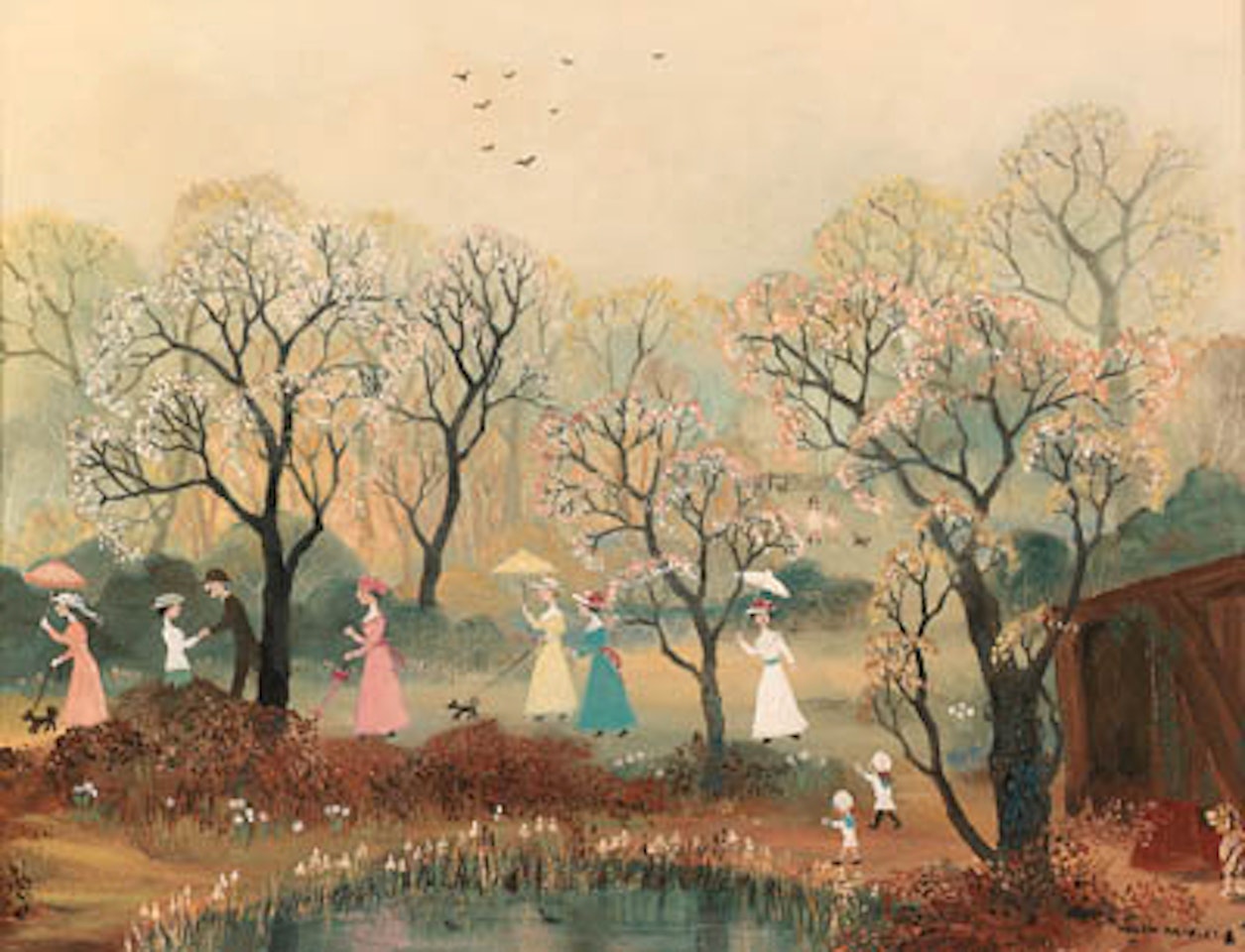 The Enchanted Garden by Helen Bradley