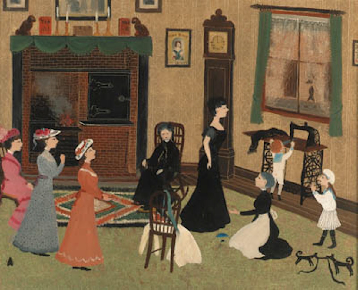 Jane, How wise you were to choose black by Helen Bradley