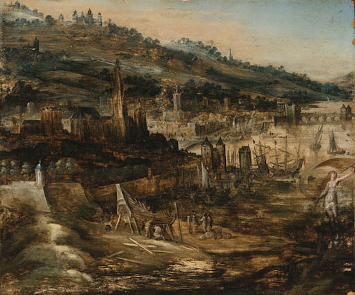Extensive landscape by Flemish School