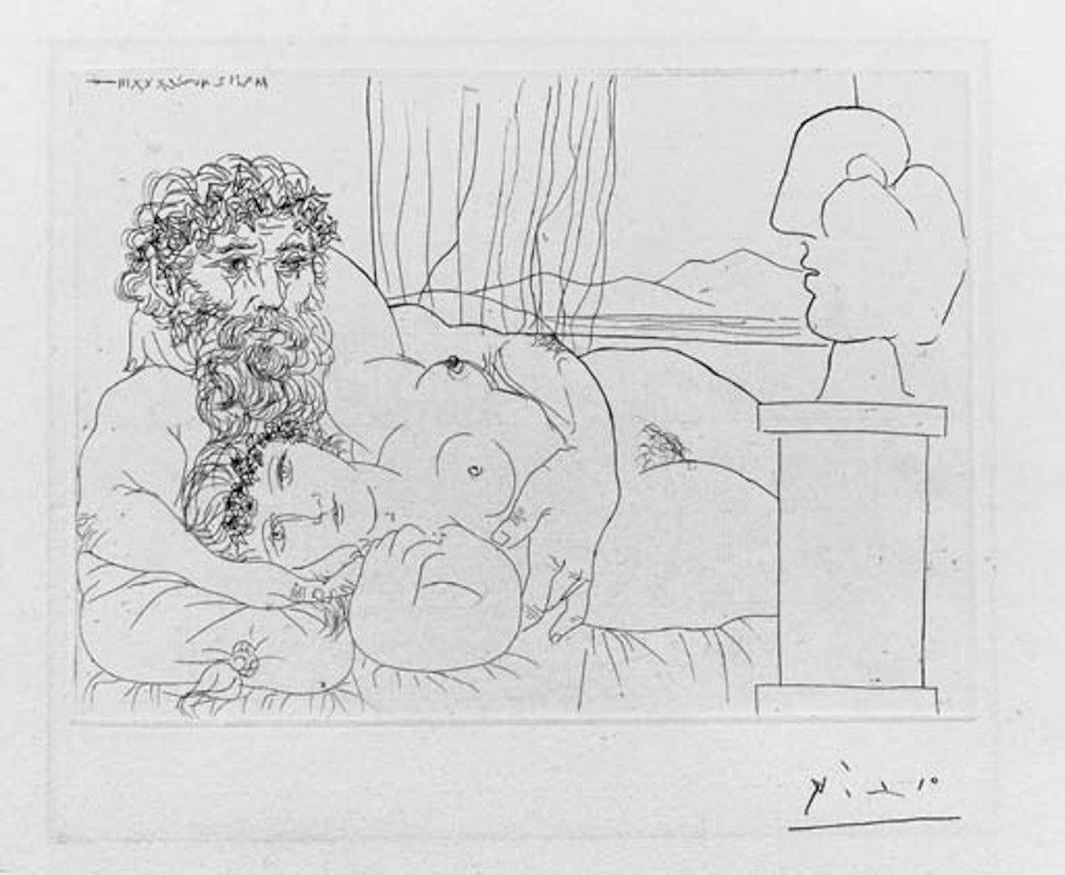 Le Repos du sculpteur by Pablo Picasso