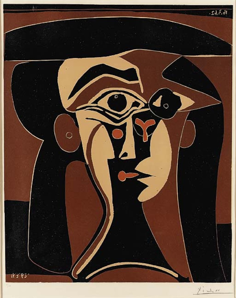 Tete de femme by Pablo Picasso