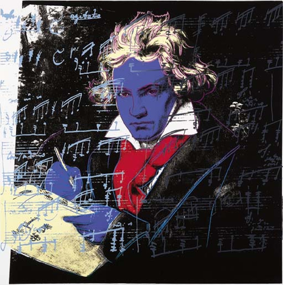 Beethoven by Andy Warhol