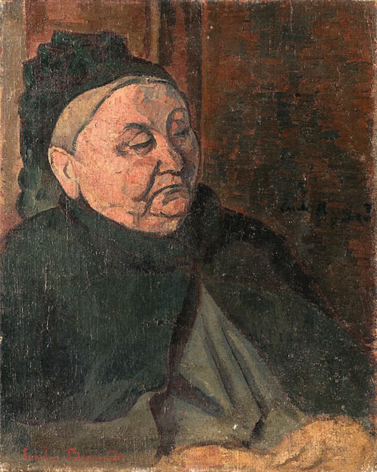 La grand-mere de l'artiste by Emile Bernard