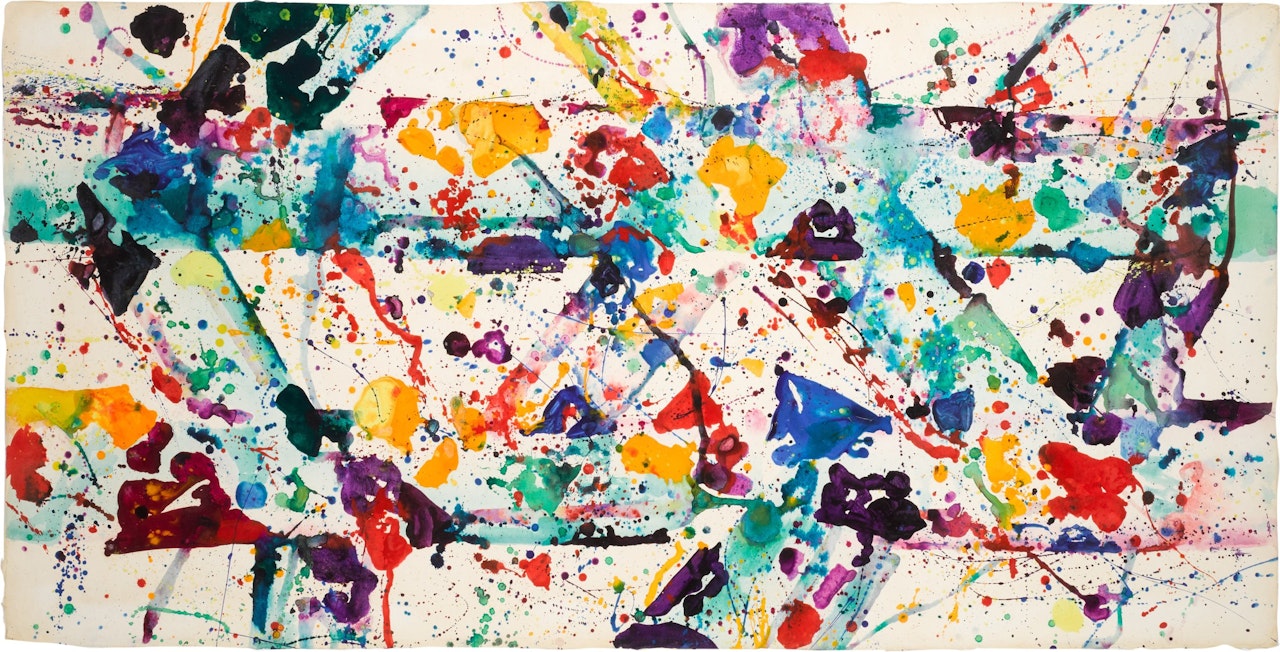 Untitled by Sam Francis