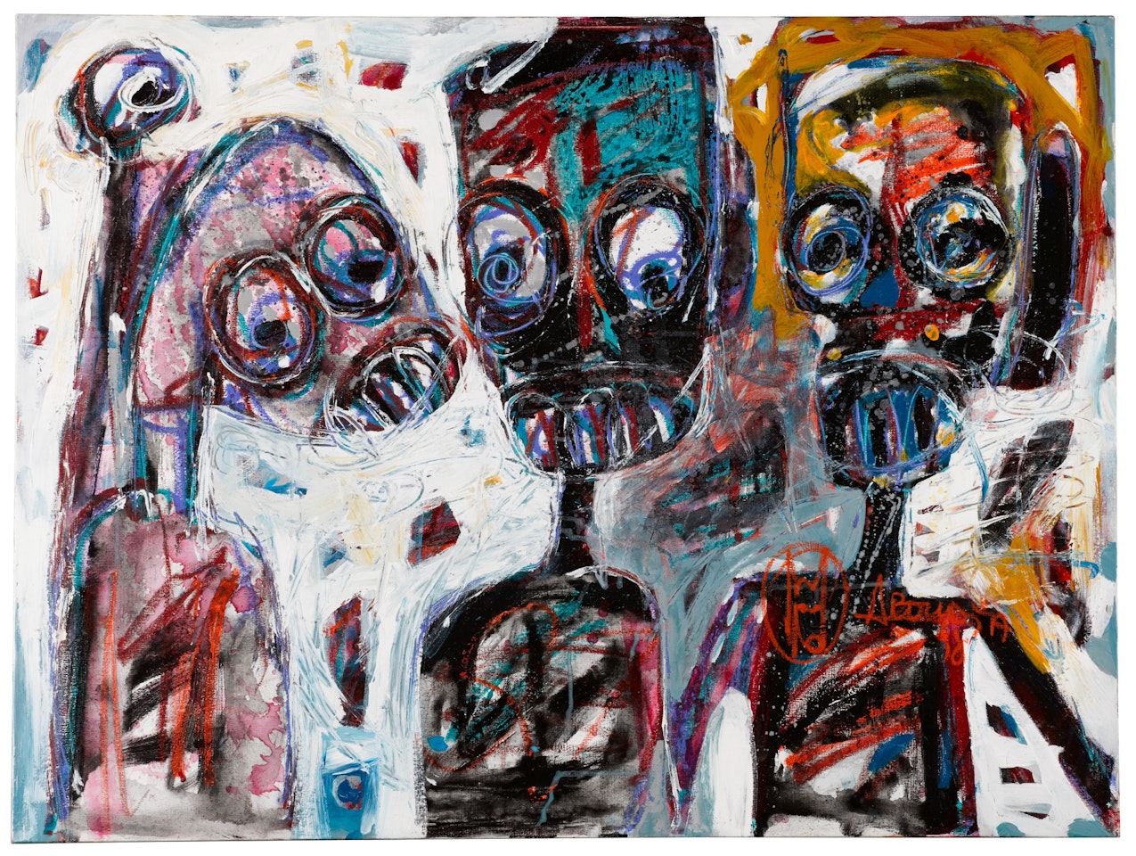 Untitled by Aboudia Abdoulaye Diarrassouba