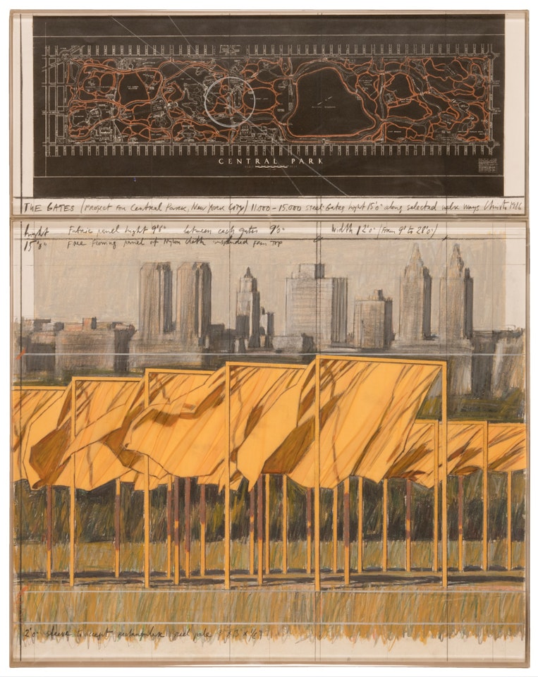 The Gates (Project for Central Park, New York) by Christo