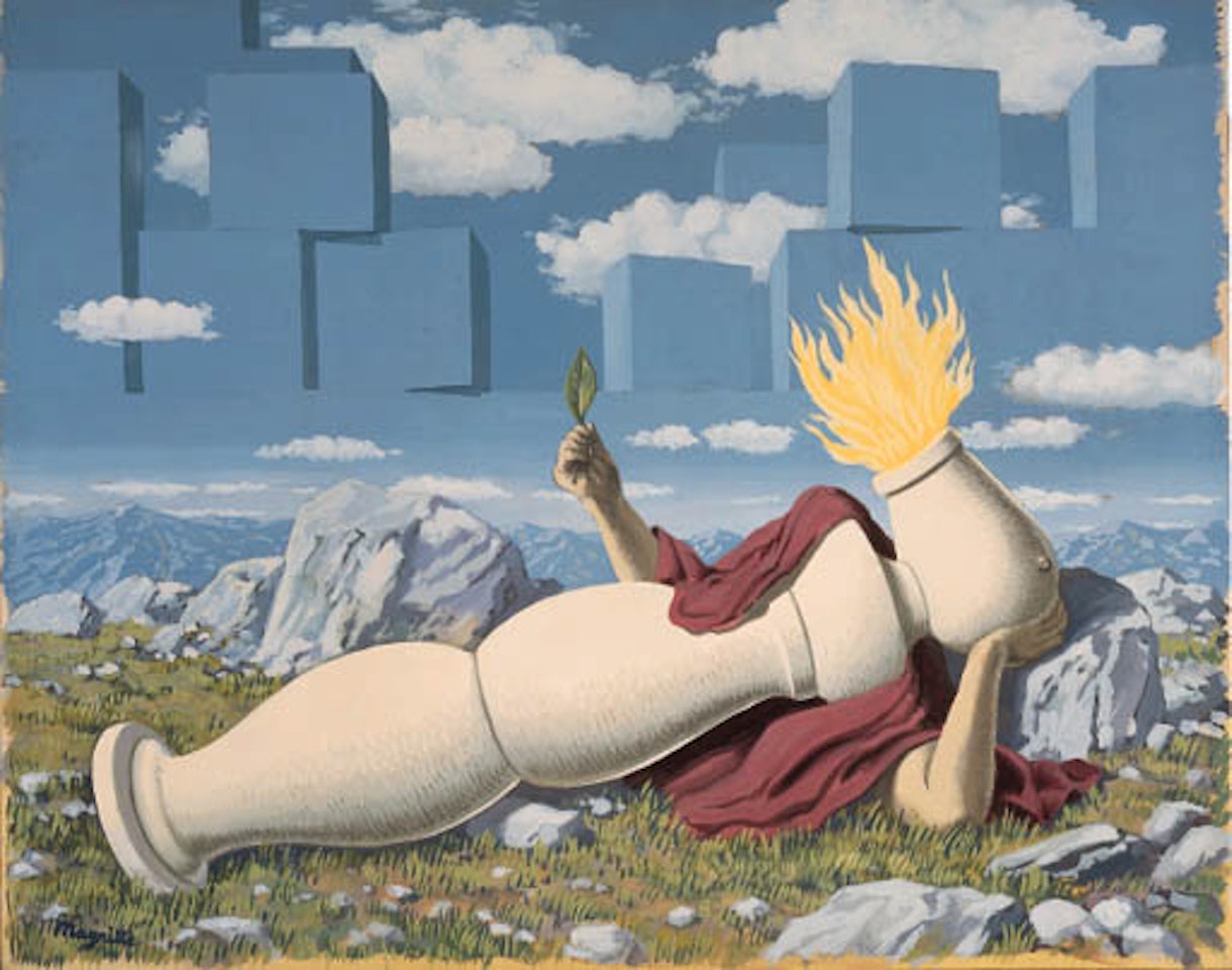 Cosmogonie elementaire by René Magritte