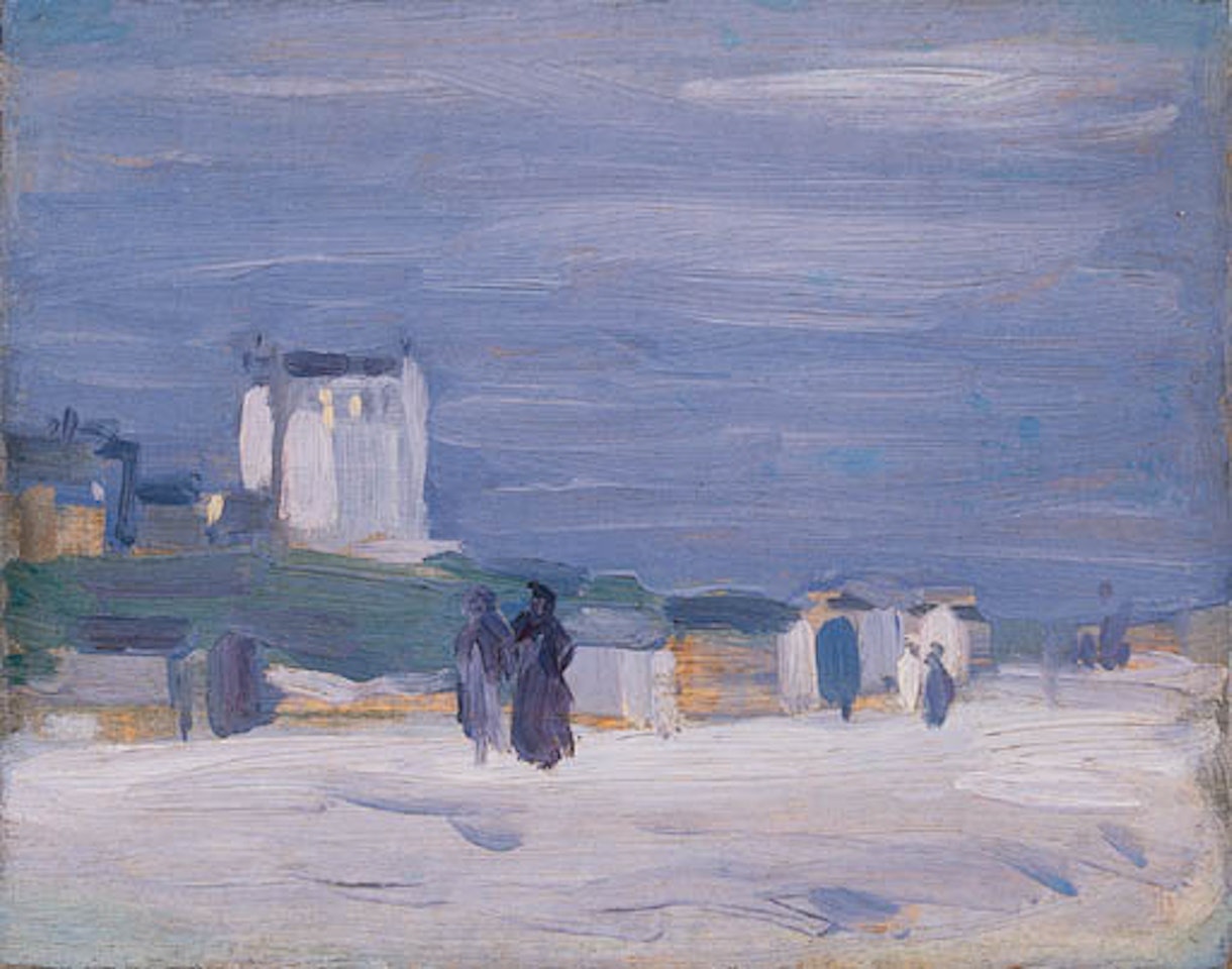 Paris Plage, Evening by John Duncan Fergusson