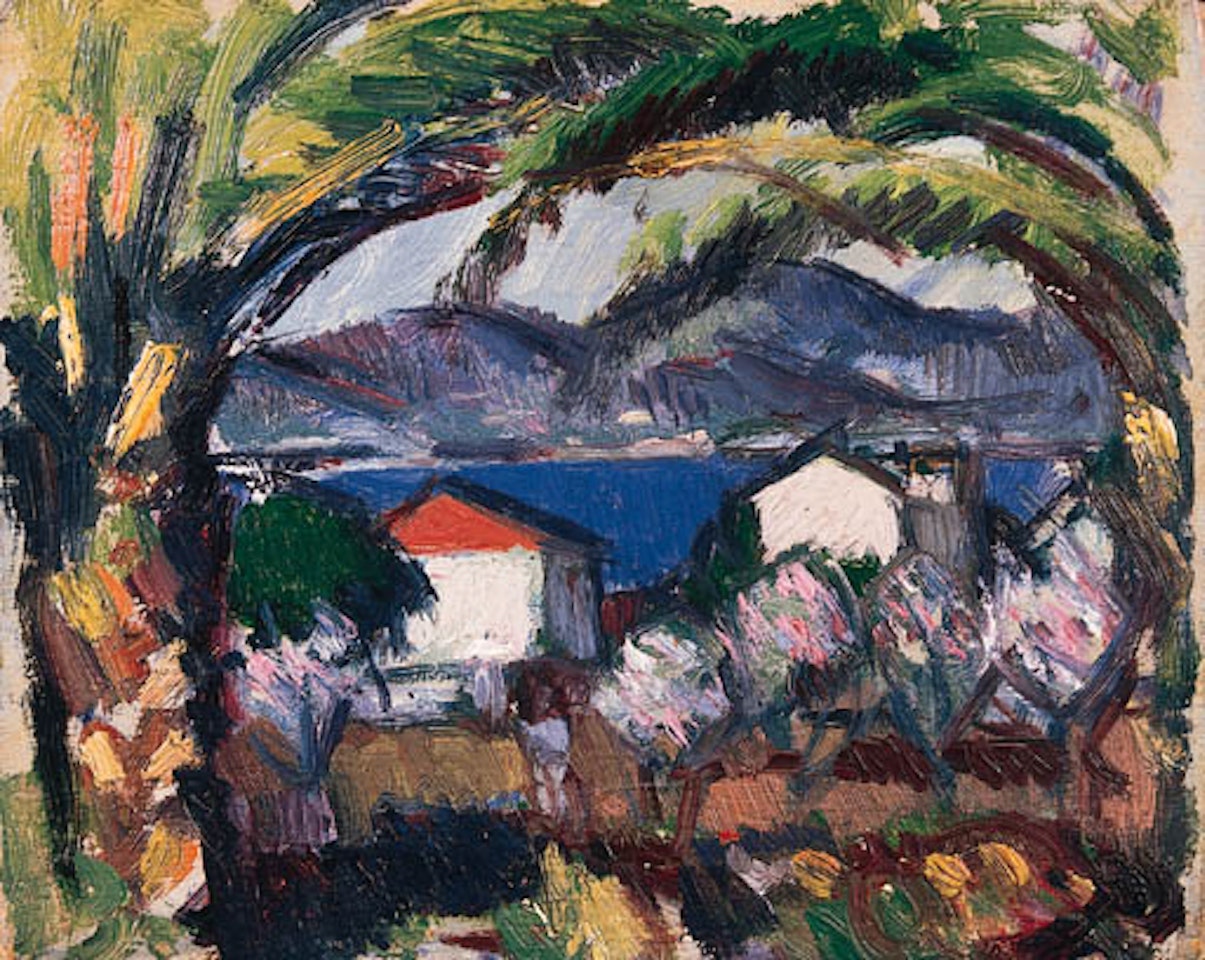 Towards Juan from Cap d'Antibes by John Duncan Fergusson