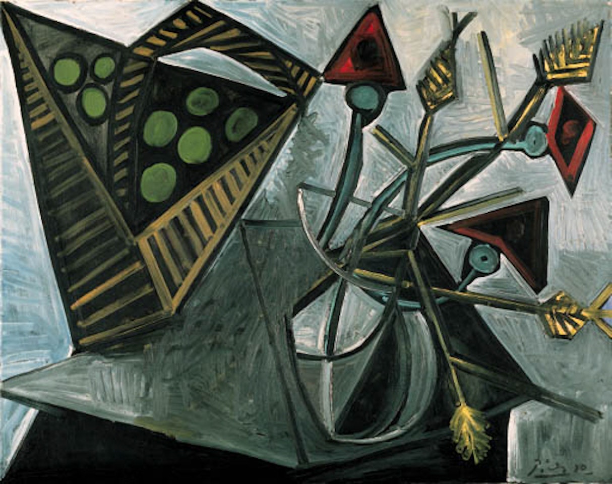 Nature morte au panier de fruits by Pablo Picasso
