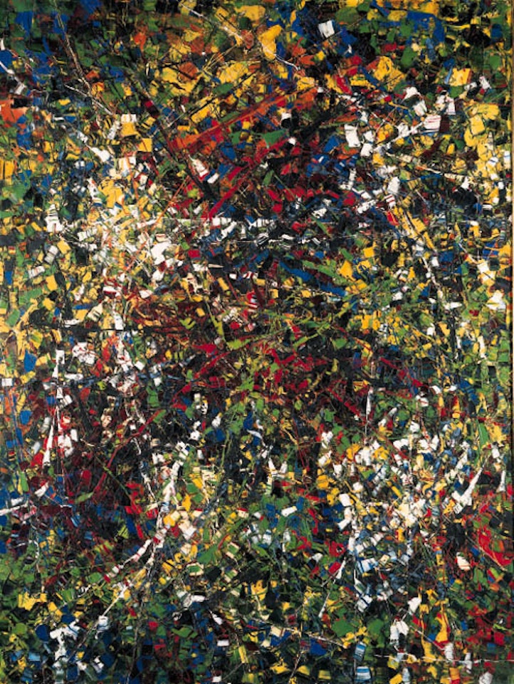 Composition, mosaic by Jean-Paul Riopelle