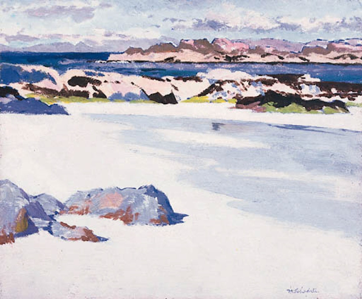 Wet sand, Iona by Francis Campbell Boileau Cadell