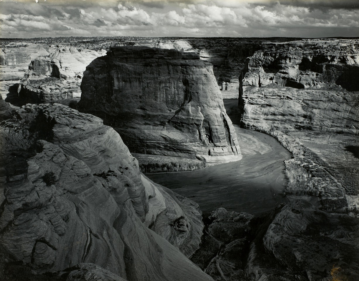 Canyon De Chelly National Monument, Arizona by Ansel Adams