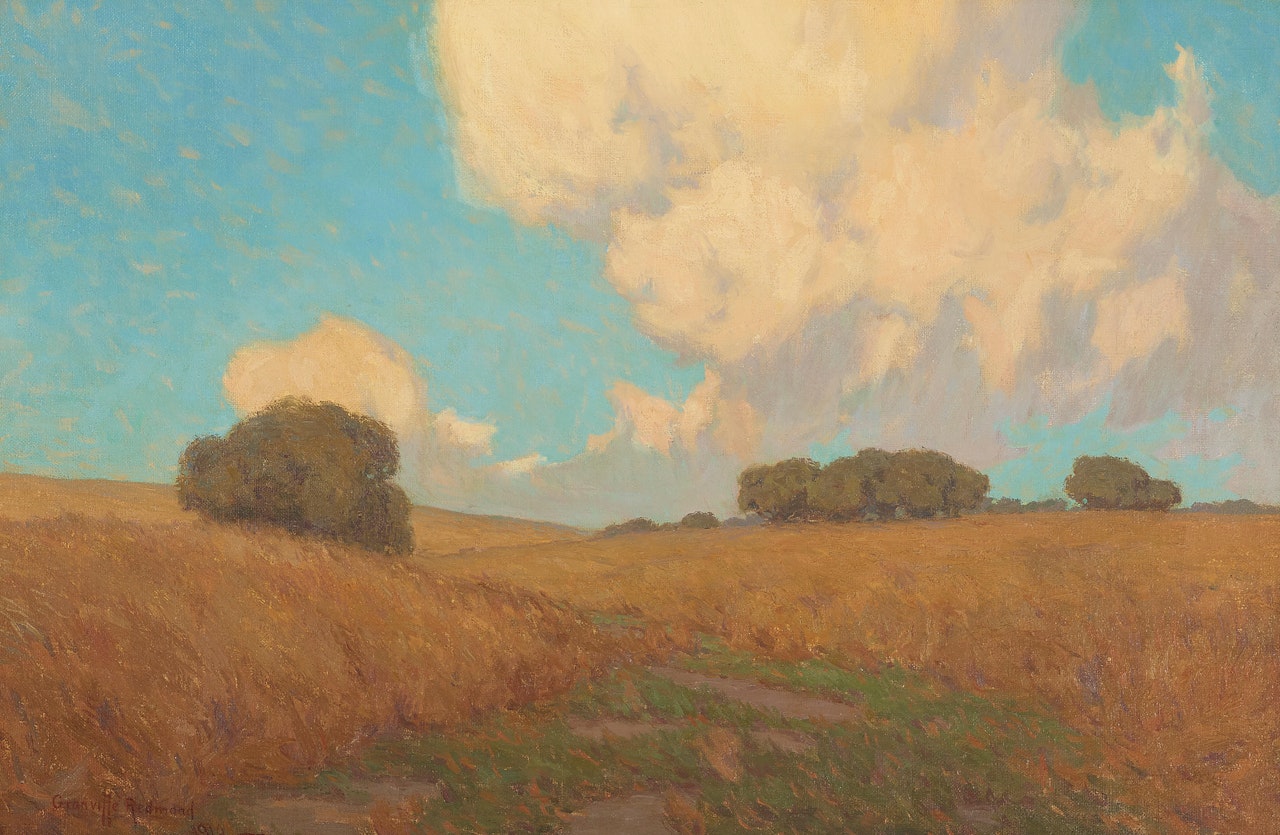 The White Cloud, Menlo Park  by Granville Redmond